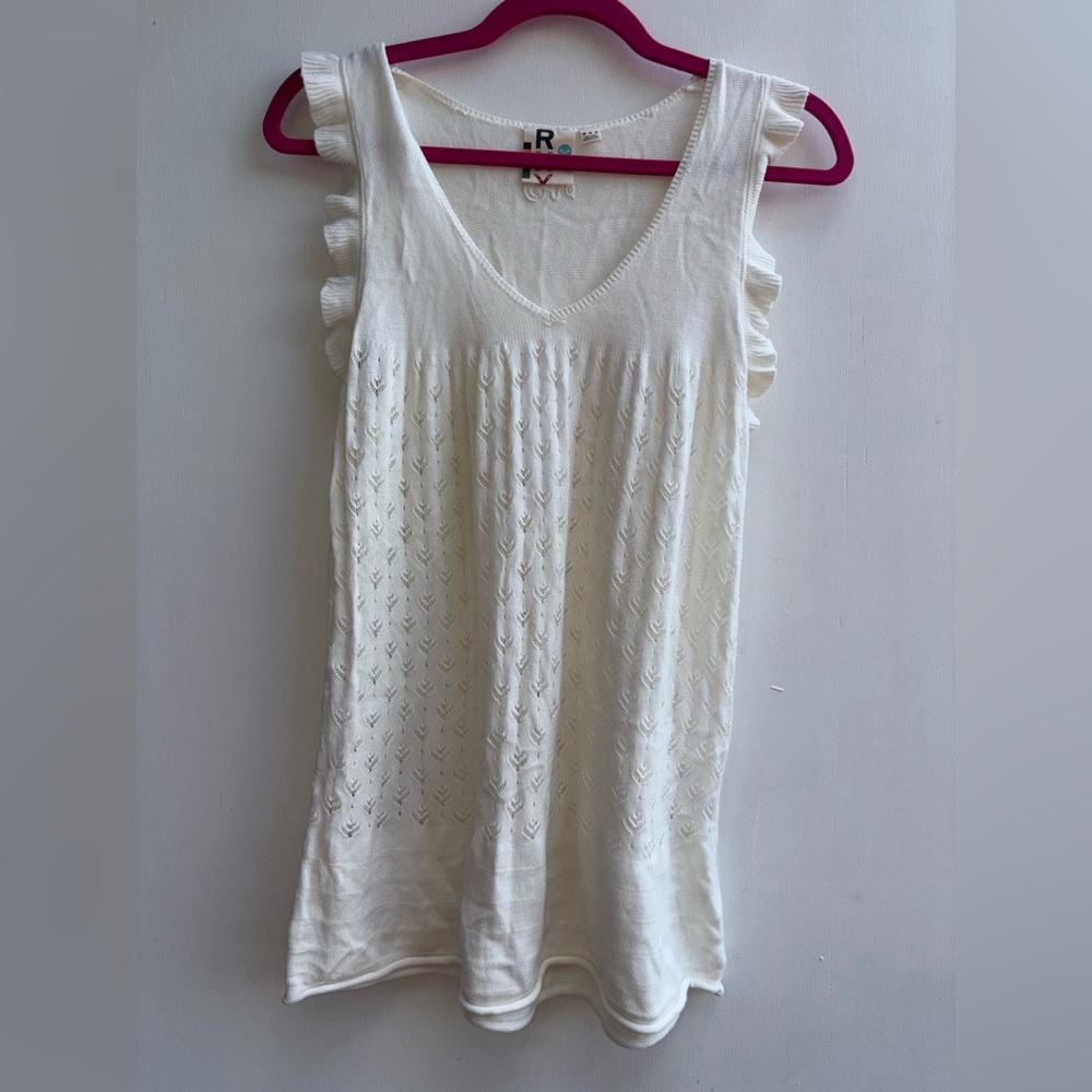 Roxy Cream Sleeveless Tank Top